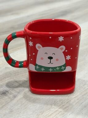 Christmas Cookie Dunk Mug Polar Bear Giftcraft Cute Holiday Mug